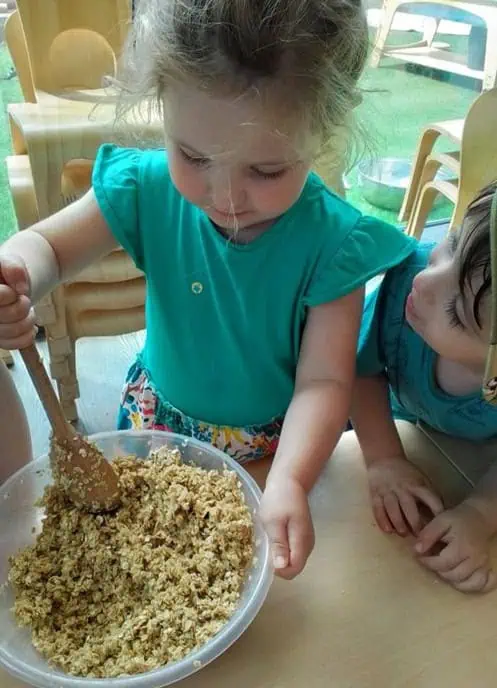 Monkey Puzzle Marleigh Baking Flapjacks
