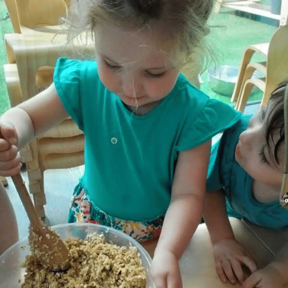 Monkey Puzzle Marleigh Baking Flapjacks