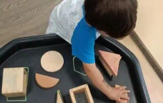 Children playing on floor